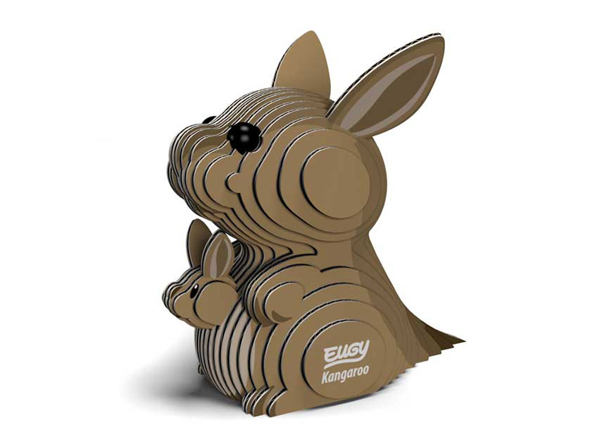 Kangaroo 3D cardboard model kit | Eden Project Shop