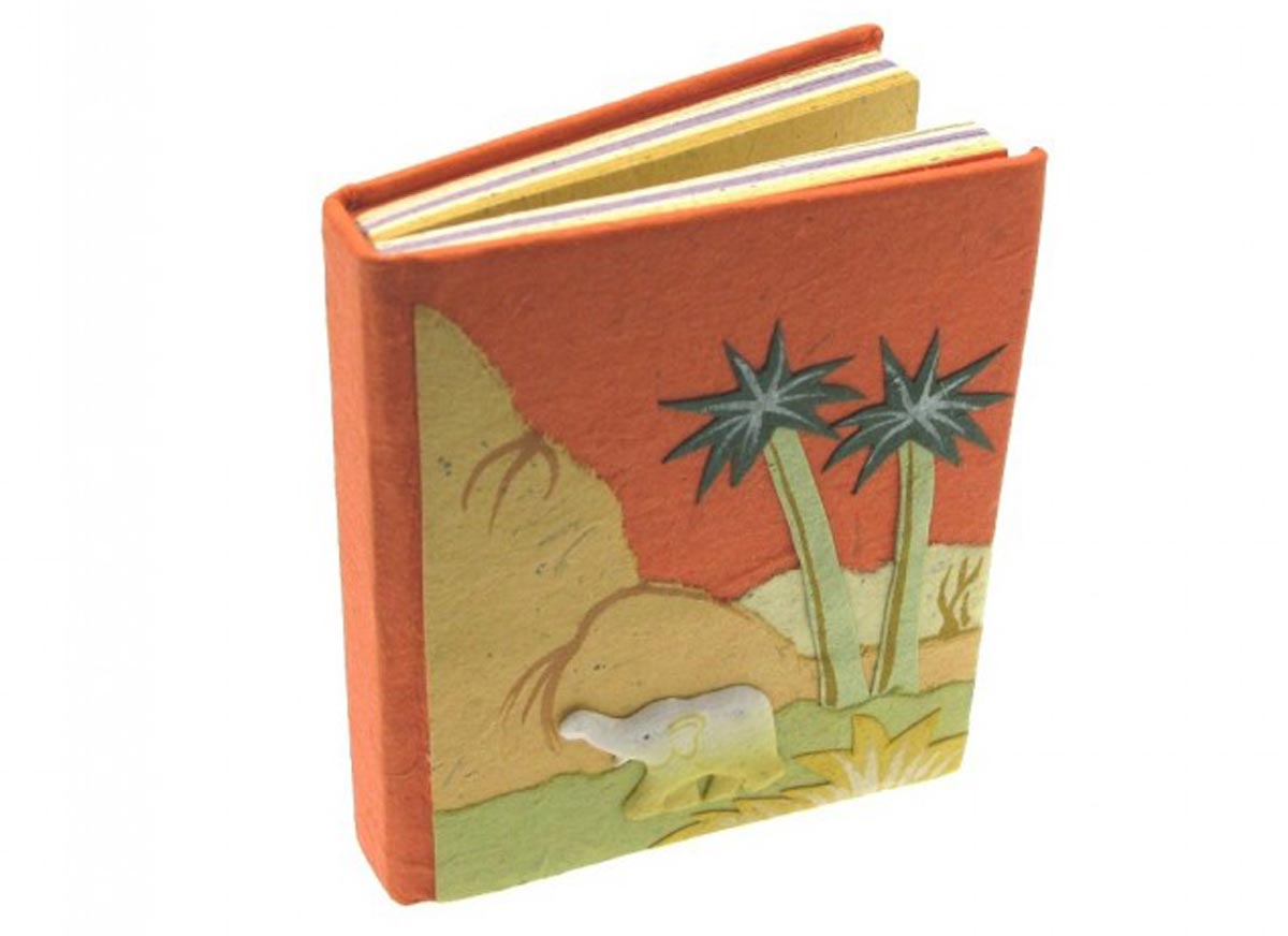 Elephant poo notebook | Eden Project Shop