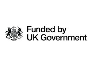 Funded by the UK Government logo